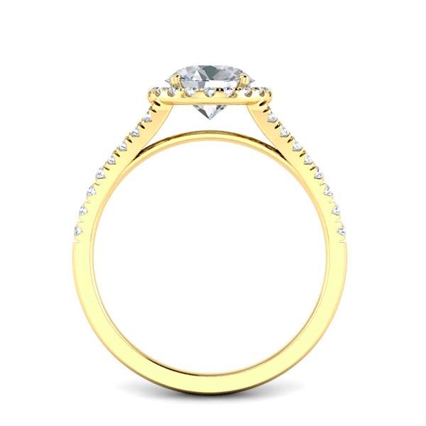 Zandra in 18k Yellow Gold — view 2