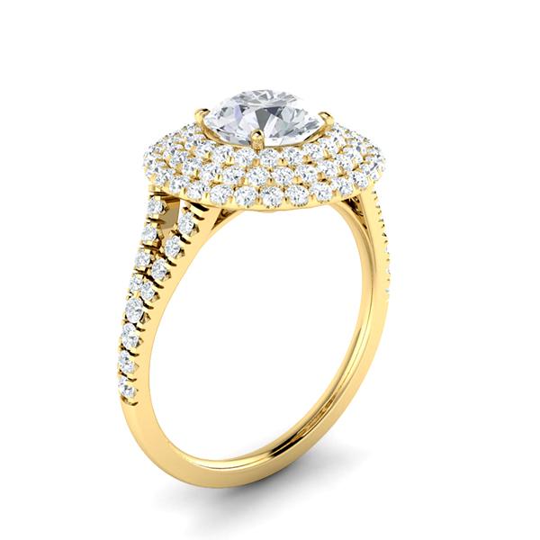 Alexus in 18k Yellow Gold — view 3