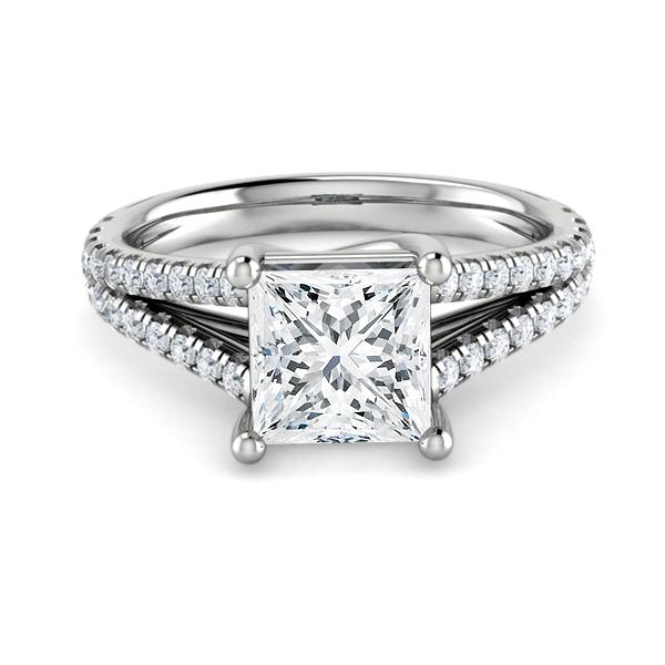 18k White Gold