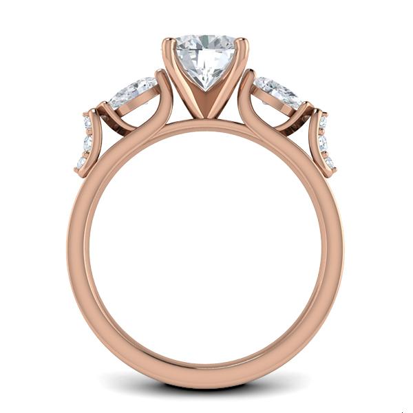 Darby in 18k Rose Gold — view 2