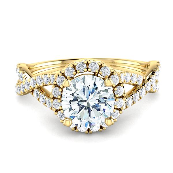 Stefanie in 18k Yellow Gold