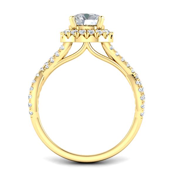 Stefanie in 18k Yellow Gold — view 2
