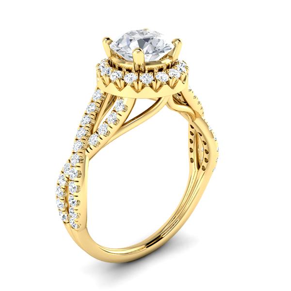 Stefanie in 18k Yellow Gold — view 3