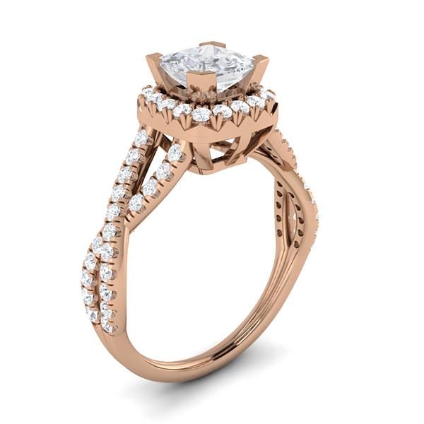 Cherie in 18k Rose Gold — view 3
