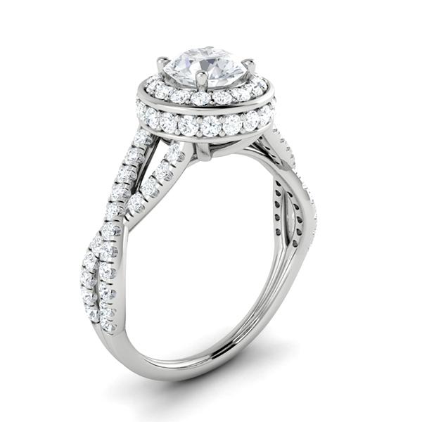 Gaynor in 18k White Gold — view 3