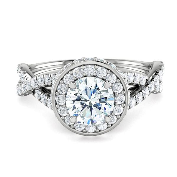 Gaynor in 18k White Gold