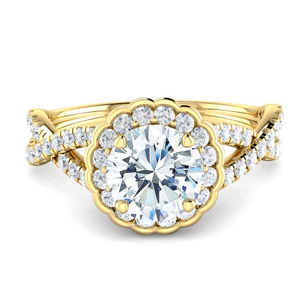 18k Yellow Gold