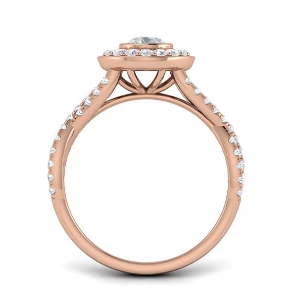 Tracy in 18k Rose Gold — view 2