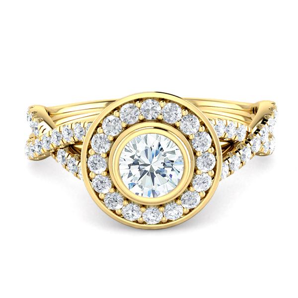 18k Yellow Gold