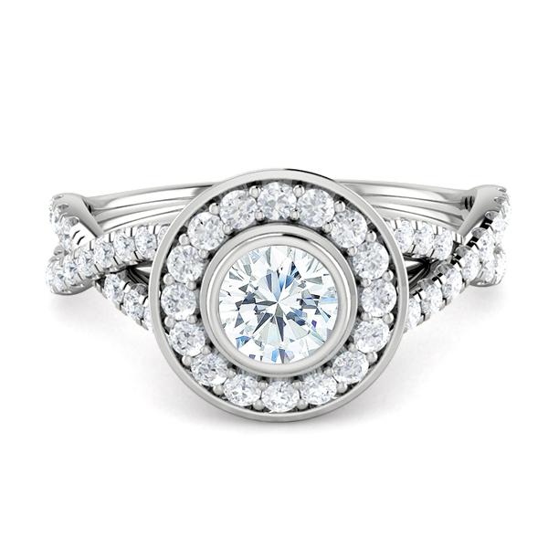18k White Gold