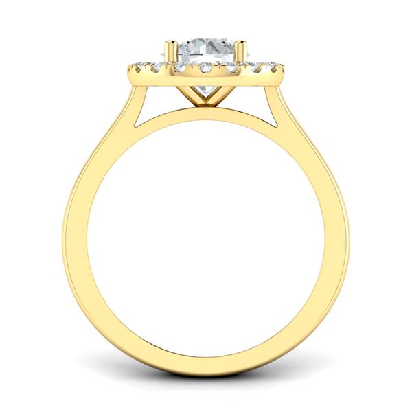 Christa in 18k Yellow Gold — view 2