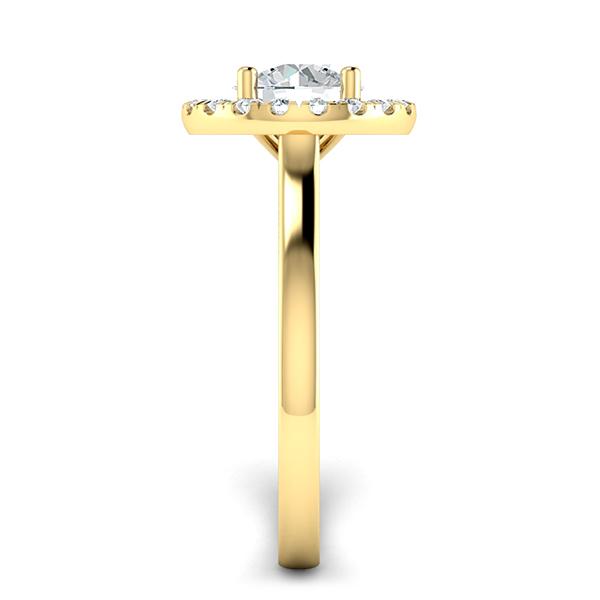 Christa in 18k Yellow Gold — view 4