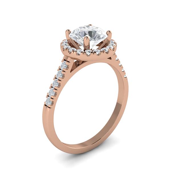 Darla in 18k Rose Gold — view 3