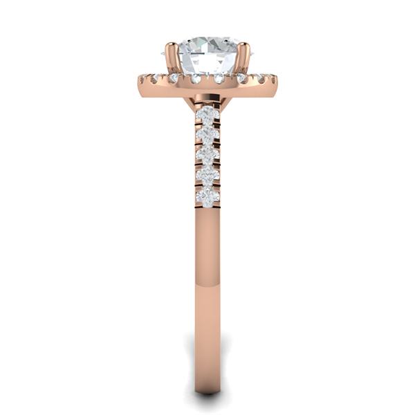 Darla in 18k Rose Gold — view 4