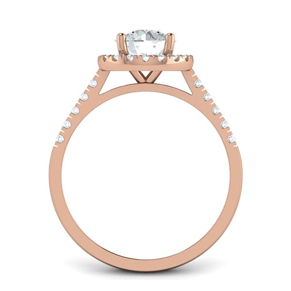 Darla in 18k Rose Gold — view 2