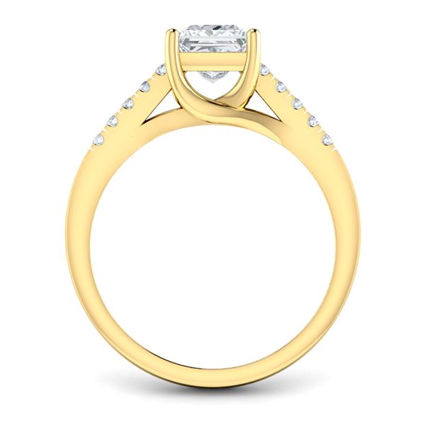 Laura in 18k Yellow Gold — view 2