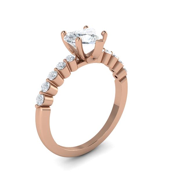 Grace in 18k Rose Gold — view 3