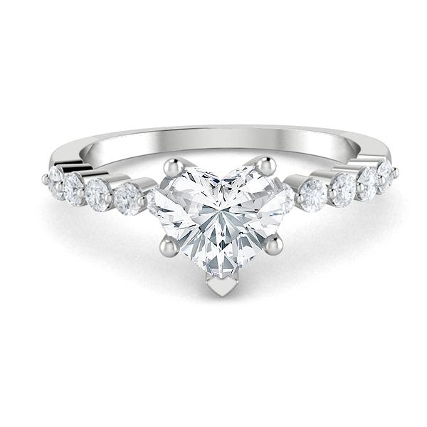 18k White Gold