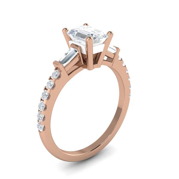 Samara in 18k Rose Gold — view 3