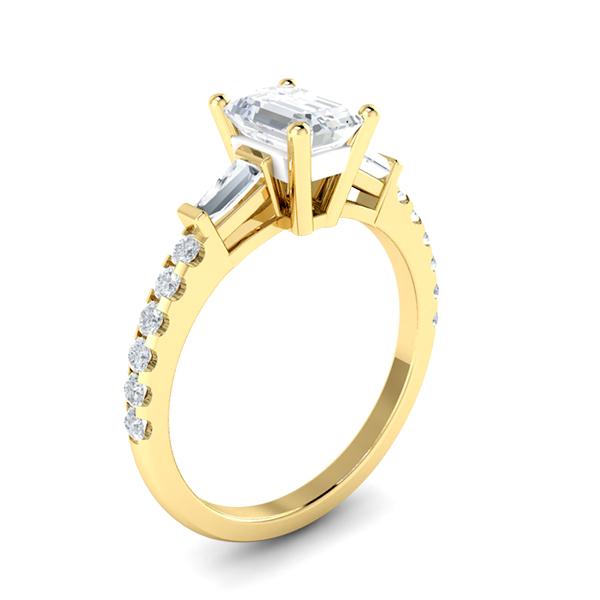 Samara in 18k Yellow Gold — view 3