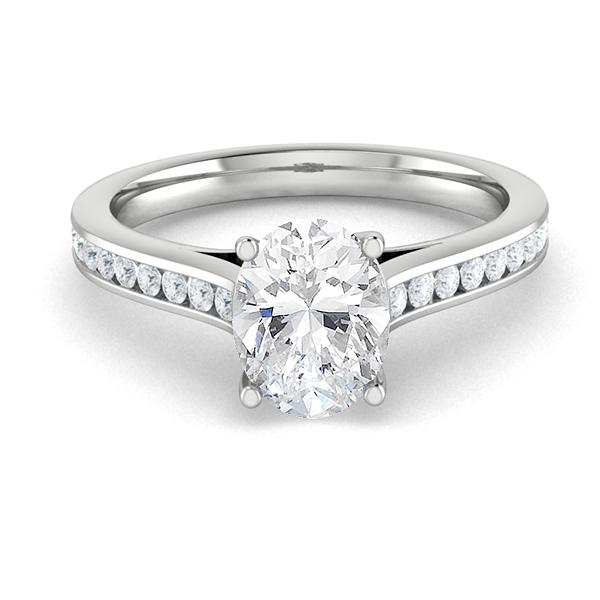 18k White Gold
