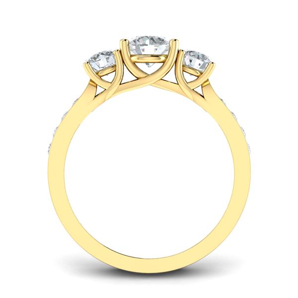 Alma in 18k Yellow Gold — view 2