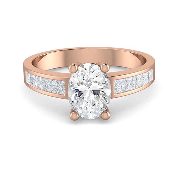 Lucia in 18k Rose Gold