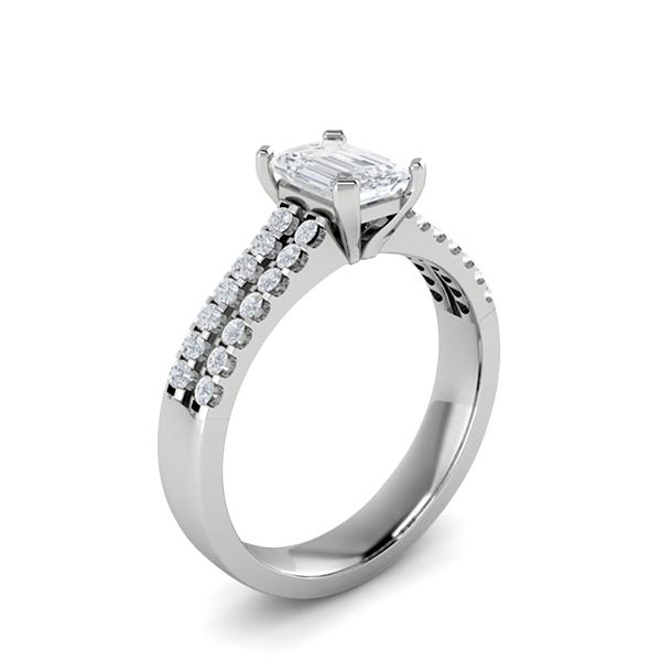 Talia in 18k White Gold — view 3