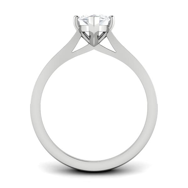 Briley in 18k White Gold — view 2