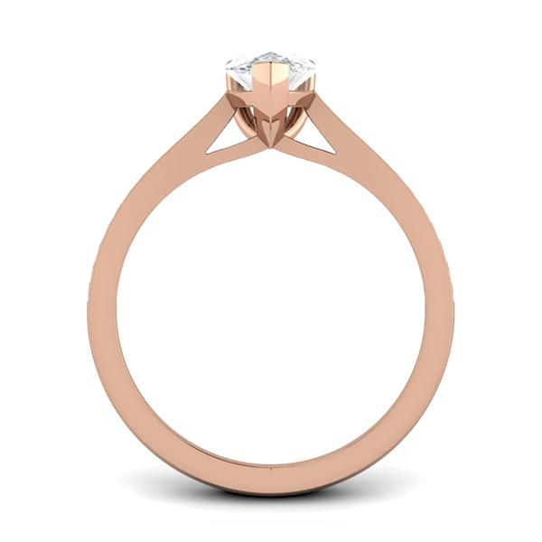 Kiley in 18k Rose Gold — view 2