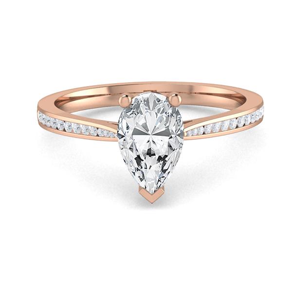 Kiley in 18k Rose Gold