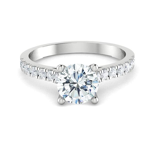 18k White Gold
