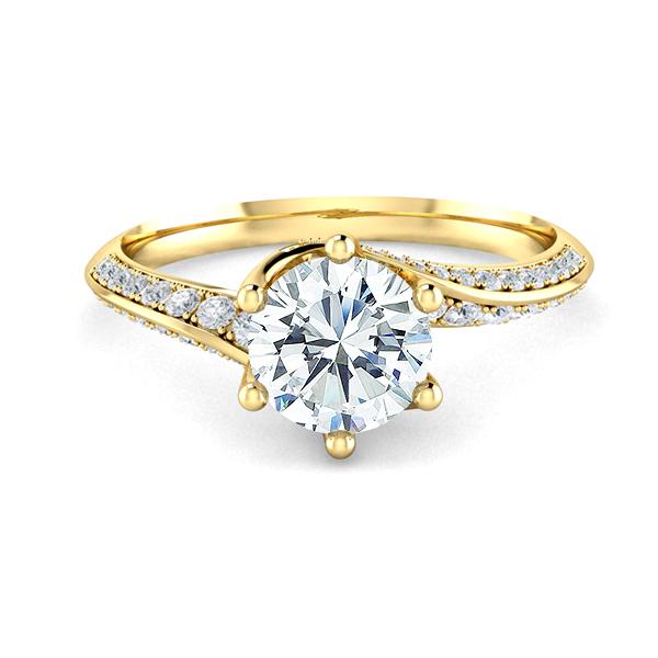 18k Yellow Gold