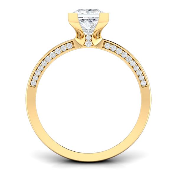 Martina in 18k Yellow Gold — view 2