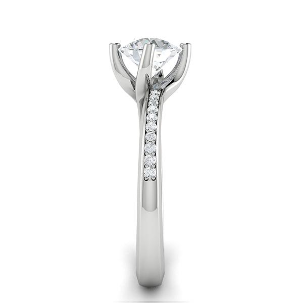 Sascha in 18k White Gold — view 4