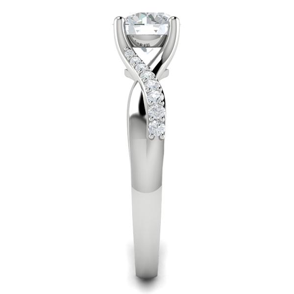 Janiya in 18k White Gold — view 4