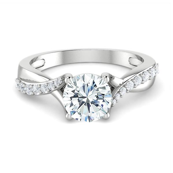 Janiya in 18k White Gold
