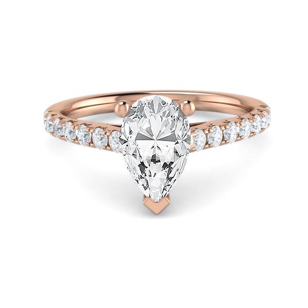Preslie in 18k Rose Gold