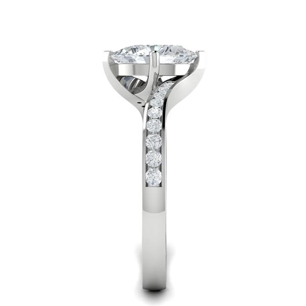 Victoria in 18k White Gold — view 4