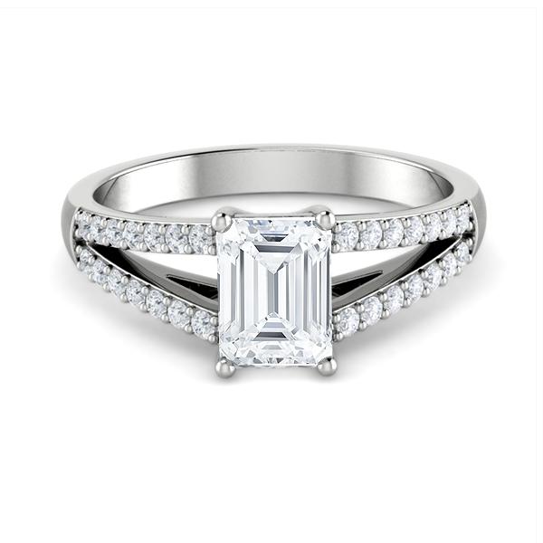 18k White Gold
