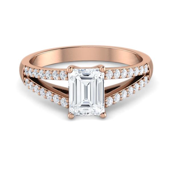 Delina in 18k Rose Gold