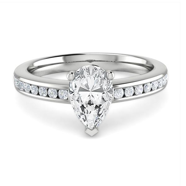 18k White Gold