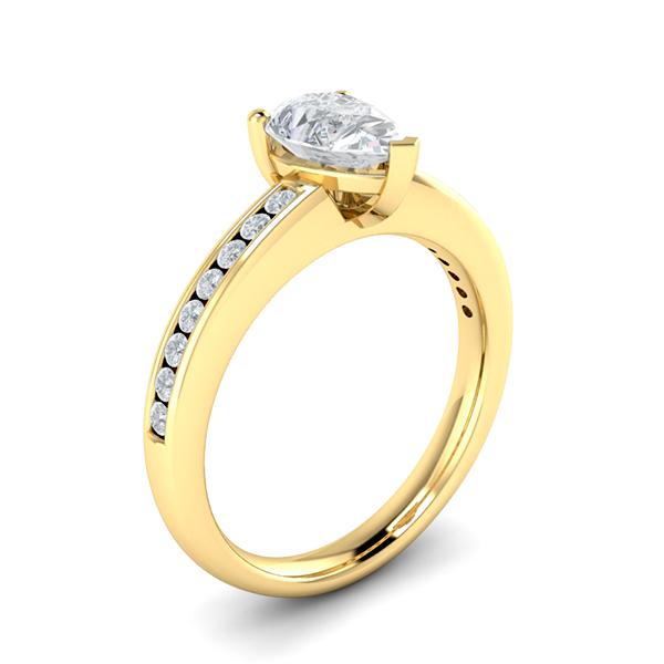 Brianna in 18k Yellow Gold — view 3