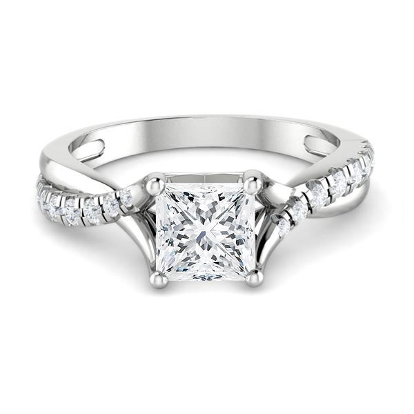 18k White Gold