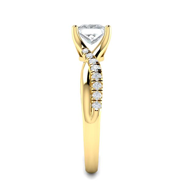 Shreya in 18k Yellow Gold — view 4