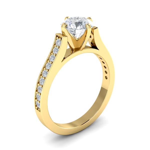 Isabel in 18k Yellow Gold — view 3