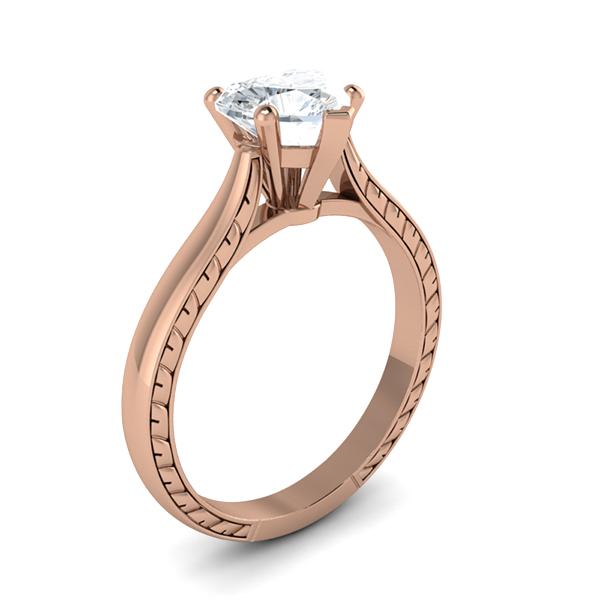 Leia in 18k Rose Gold — view 3