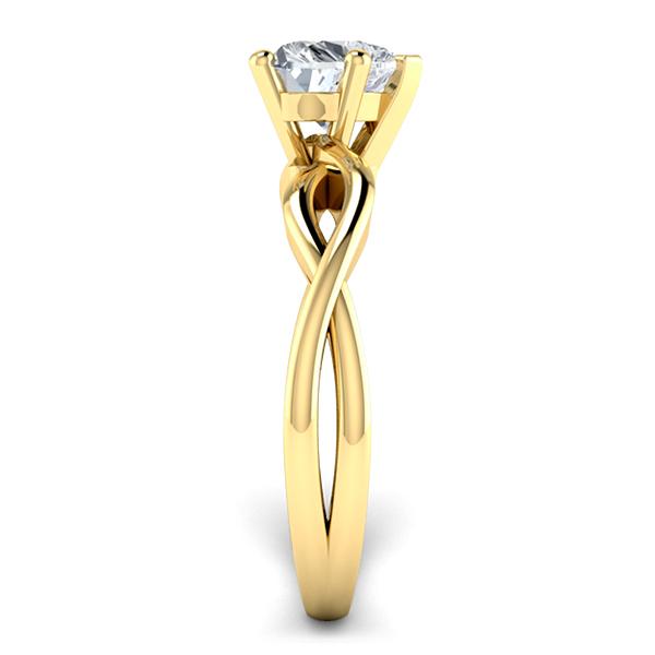 Mara in 18k Yellow Gold — view 4
