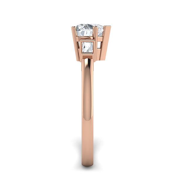 Agatha in 18k Rose Gold — view 4