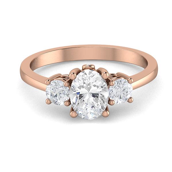 Brylee in 18k Rose Gold